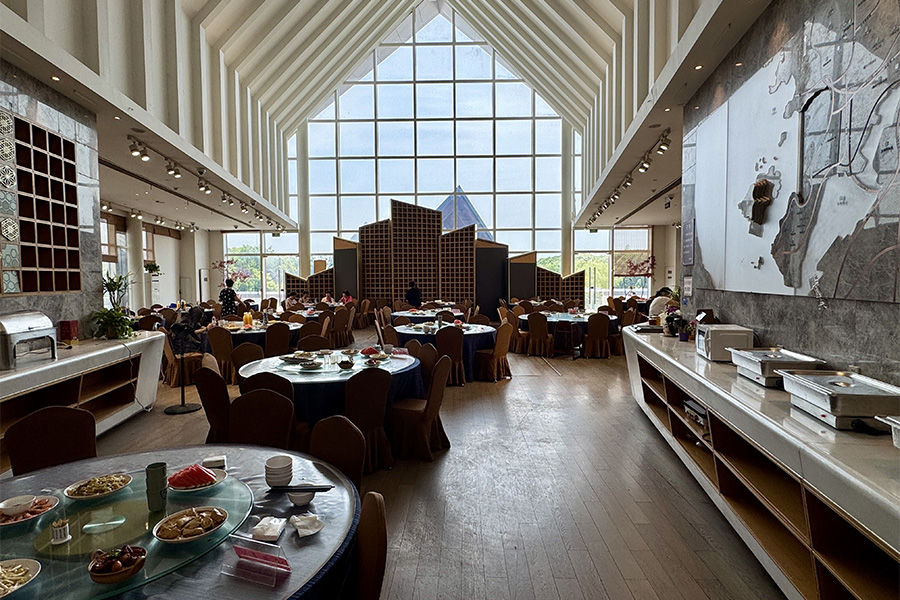 实拍用餐厅